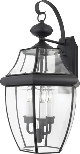 Miniatura 10 de Quoizel Newbury linterna de pared al aire libre, NY8315K, 150.00watts, 120.00 volts