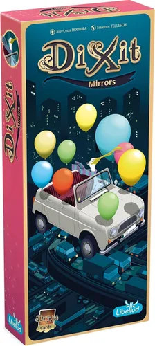 Libellud | Espejos Dixit | Expansión | Juego de imaginación y creatividad premiado multitiempo | Edades 8 | 3 a 8 jugadores | 30 minutos por juego |