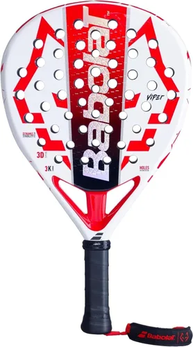 Miniatura 3 de Babolat Technical Viper Juan Lebron - Pala de pádel (blanco/rojo) con opciones de bolsa