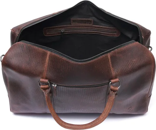 Miniatura 2 de Bolsa de viaje de cuero Bolsa deportiva para gimnasio, bolsa de mano para equipaje de avión, regalo para el día del padre por Aaron Leather Goods