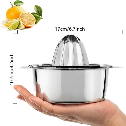 Miniatura 6 de Jugo de la prensa de la mano de la fruta Juicer Citrus Lemon Juicer,Herramienta manual multiusos del Juicer