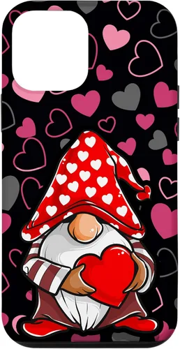 Miniatura 16 de Cute Gnome Valentine Heart Pattern Cozy Love Design Case for iPhone 17