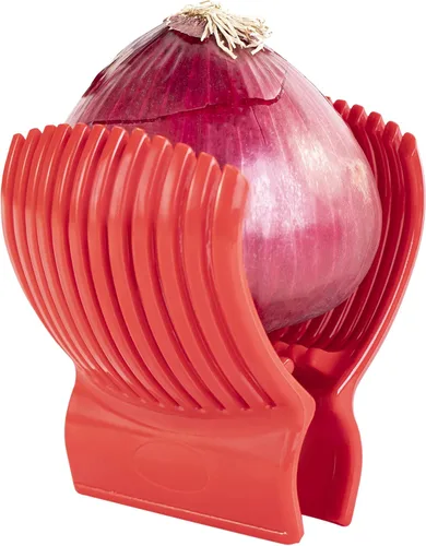 Miniatura 5 de Guía de corte de la herramienta del tenedor de la rebanadora de tomate, cebolla, patata, pimienta, preparación