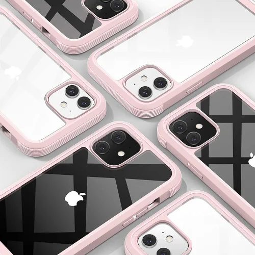 Miniatura 480 de Diaclara Funda diseñada para iPhone 16, mejorada [protección completa de la cámara], carcasa resistente de cuerpo completo con protector de pantalla