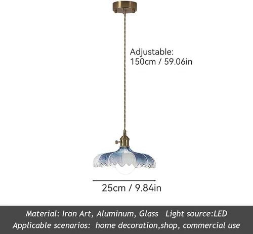 Miniatura 2 de Lámpara Colgante Anillo LED Moderna Luz Colgante Ajustable 78.7 in Aluminio Acrílico Metal Lámpara de Techo para Cocina Isla Comedor Dormitorio Sala