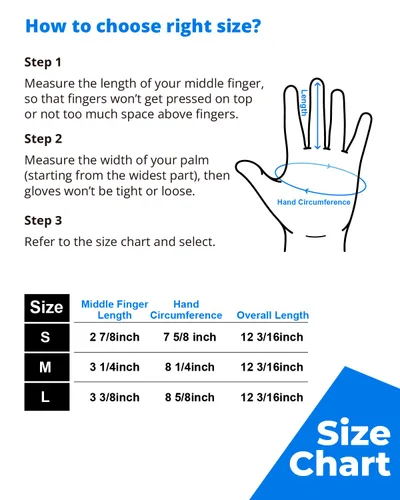 Miniatura 6 de toolant Balaena - Guantes de invierno impermeables, guantes para congelador ligeros y aventuras al aire libre, senderismo, campamento, lavado