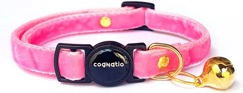 Miniatura 8 de Collares de gato Cognatio de liberación rápida con seguridad, doble terciopelo con campana, disponibles en varios colores, perfectos para tu gatito
