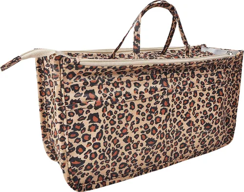Miniatura 30 de Bolso de mano estilo cartera de Vercord para mujer con organizador incorporado, estampado bien definido, con manijas y cremallera, tamaño 2
