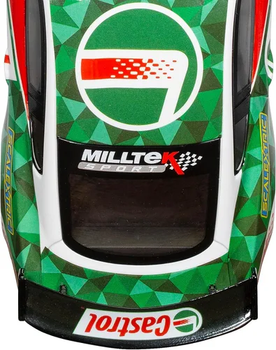 Miniatura 6 de Scalextric Ford Mustang GT4 Castrol 1:32 Drift 360 Guideblade Slot Race Car C4327