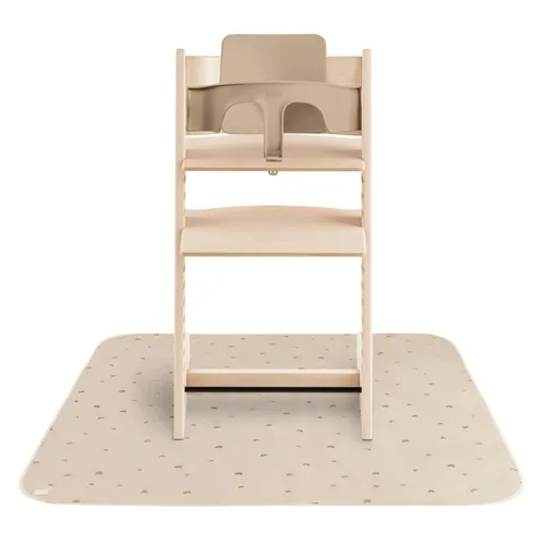 Miniatura 10 de mushie Alfombrilla Splat para Bebé 108x108 cm (Rosa) Resistente al Agua para Debajo de Silla Alta y Juego Infantil Rubor