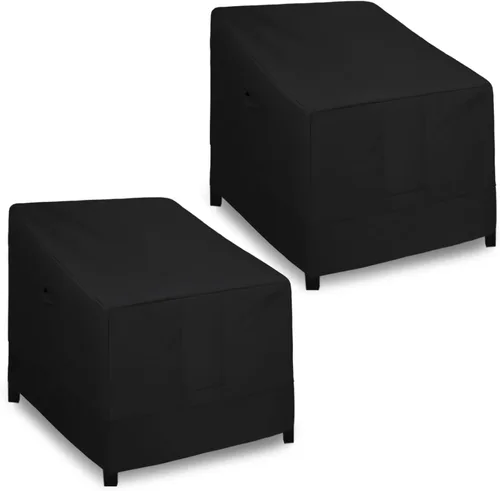 Miniatura 15 de Easy-Going Funda para Silla Apilable de Exterior Resistente, Funda para Silla de Patio Impermeable, Funda para Muebles de Exterior Resistente al