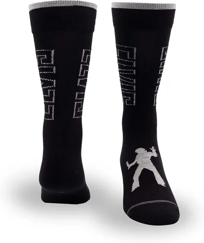 Miniatura 3 de PERRI'S SOCKS - Calcetines Elvis Crew con licencia oficial de Rock Band, calcetines divertidos suaves y transpirables para hombres y mujeres