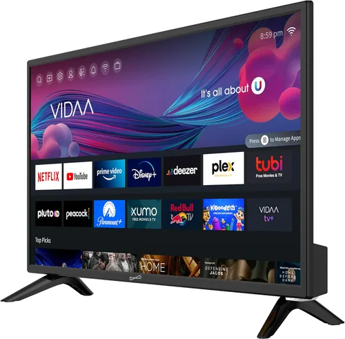 Miniatura 4 de Supersonic SC-2426SDVD 24 pulgadas LED Smart HDTV con reproductor de DVD, sistema ATSC y NTSC, 3X HDMI, 1080p, WiFi, USB, OSD multiidioma
