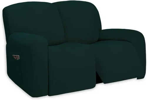 Miniatura 53 de PureFit - Funda superelástica con bolsillo p/protección de sofá/sillón - Suave cubierta de elastano antideslizante, lavable, c/base elástica, apta