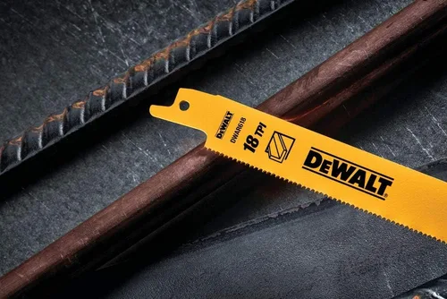Miniatura 4 de DEWALT DW4811 - Cuchilla recíproca bimetálica de 18 TPI de 6 pulgadas (5 unidades)