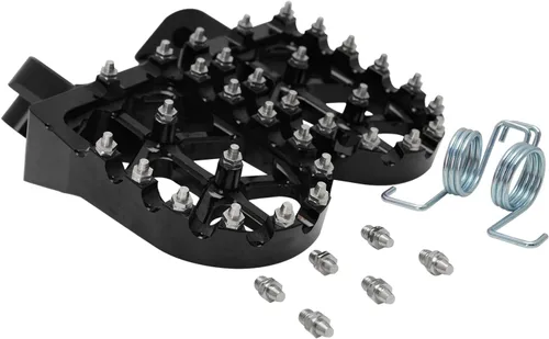 Miniatura 4 de Funparts Estriberas para Dirt Bike Estriberas de Motocicleta Pedales Reposapiés CNC para Apollo RFZ 125 DBX15 X18 X19 Tao Tao DB17 DB27 SSR