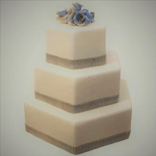 Miniatura 4 de Cinta de malla de diamantes de imitación de calidad suprema, rollo brillante a granel para manualidades, decoración de fiestas, 24 filas, 1 rollo