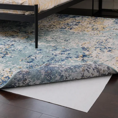 Miniatura 9 de Hold-a-Rug redonda de 2 pies - Almohadilla antideslizante para madera dura, vinilo, azulejos, suelos laminados, mantiene las alfombras seguras