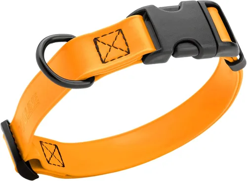Miniatura 112 de Dogline Biothane - Collar impermeable para perro con hebilla de liberación rápida, resistente cincha de nailon recubierta con resistente y a prueba