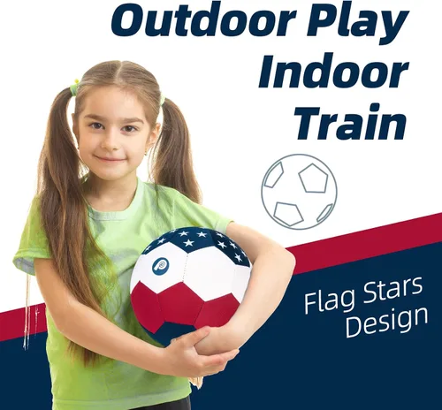 Miniatura 5 de Picador The House Ball, Soft and Safe Indoor Soccer Balls Size 4 for Inside Home Yard, Fun Kids Soccer Gifts for Girls Boys Indoor Play
