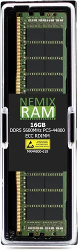 Miniatura 20 de NEMIX RAM 32 GB (1 x 32 GB) DDR5 4800 MHZ PC5-38400 1Rx4 1.1V 288-PIN ECC RDIMM Memoria de servidor registrada compatible con ASRock TRX50 WS