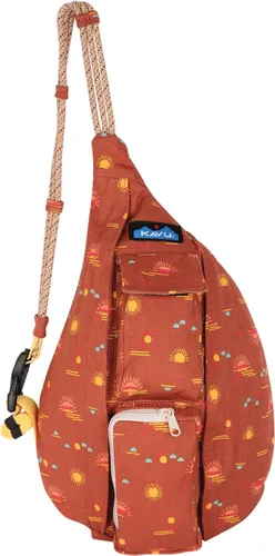 Miniatura 34 de KAVU Mini bolso de cuerda de algodón cruzado bandolera
