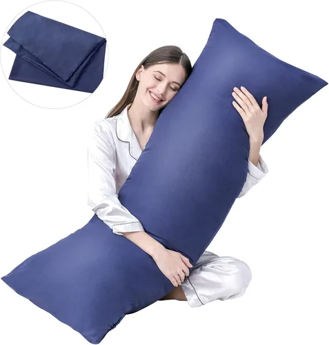 Miniatura 11 de DOWNCOOL Relleno de Almohada Grande para el Cuerpo - Almohada Transpirable de Cuerpo Completo para Personas que Duermen de Lado - Almohada de Cama