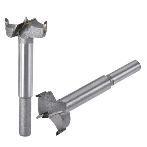 Miniatura 14 de uxcell Forstner Brocas de taladro de madera de 0.709 in y 0.748 in de diámetro. Sierra de agujero punta de acero de aleación de carburo de corte
