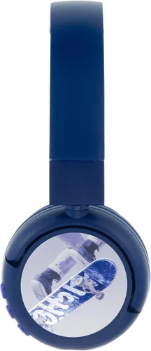 Miniatura 7 de BuddyPhones POP Fun Auriculares plegables Bluetooth para niños + micrófono, funciona con cable o inalámbrico, limitación de volumen SafeAudio