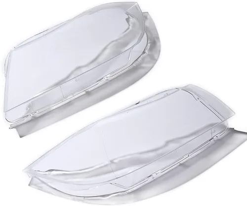Miniatura 4 de Astra Depot Compatible con 2005-2011 BMW Serie 3 E90 E91 Sedan Wagon xenon faro delantero izquierdo derecho transparente cubierta de lente de faro