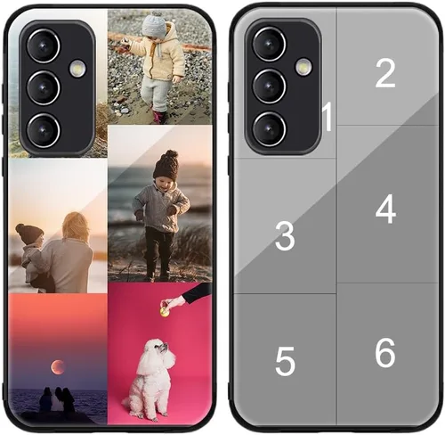 Miniatura 586 de Funda de teléfono personalizada para Samsung Galaxy S22+ / S22 Plus 5G, funda de TPU suave de vidrio templado antiarañazos personalizada con foto