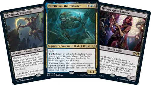 Miniatura 6 de Magic: The Gathering Baraja Challenger 2021 - Dimir Rogues (Azul-Negro)