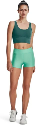 Miniatura 3 de Under Armour - Pantalones cortos HeatGear, tiro medio, para mujer