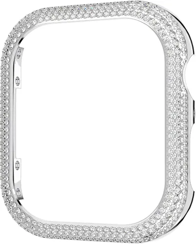 Miniatura 9 de Funda para Smartwatch Swarovski Sparkling compatible con Apple Watch Series 4 y 5, 40mm, tono plateado