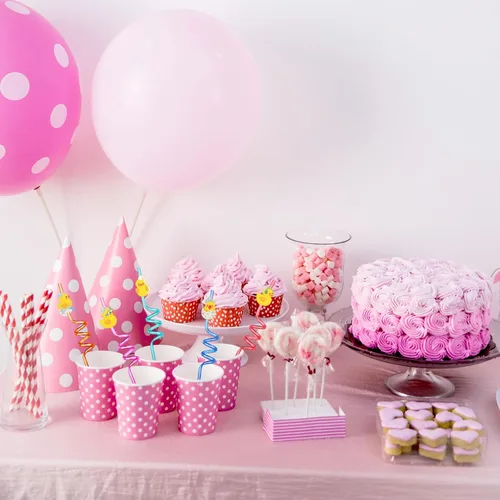Miniatura 5 de Honoson 24 popotes de pato, regalos de fiesta de cumpleaños, con 2 cepillos de limpieza, tema, reutilizable, plástico, tonto, 8 diseños