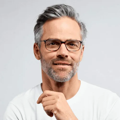 Miniatura 4 de NOOZ Óptica - Gafas de bloqueo de luz azul sin corrección para hombres y mujeres - Forma rectangular - Colección Bao