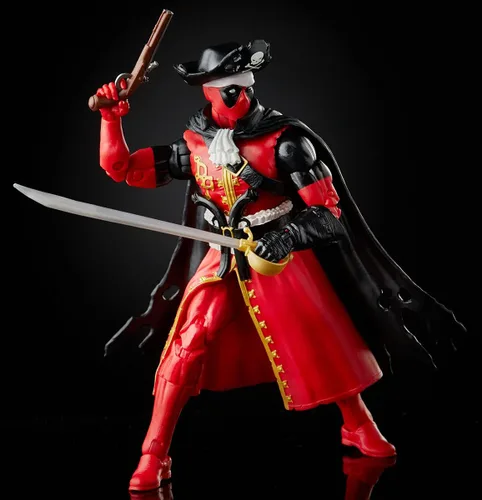 Miniatura 6 de Hasbro Marvel Legends Series - Figura de acción de Deadpool de 6 pulgadas (pirato), diseño prémium y 3 accesorios