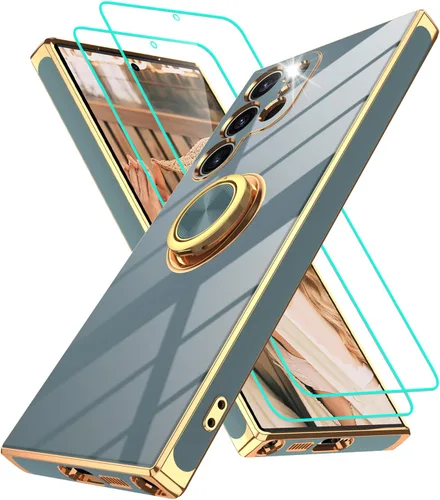 Miniatura 167 de Gritup Funda para Samsung Galaxy A14 5G: Funda Samsung A14 con 2 Protectores de Pantalla, Soporte de Anillo con Rotación 360°, Soporte Magnético