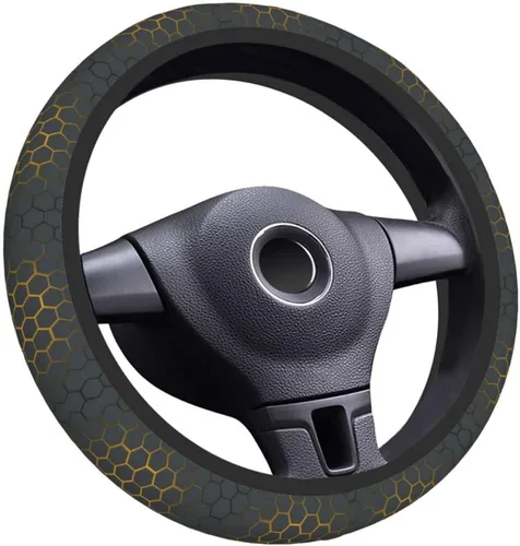Miniatura 17 de Funda para Volante Accesorios para Automóvil Antideslizante Transpirable Universal 15 Pulgadas Neopreno Decoración Interior del Auto para Hombres
