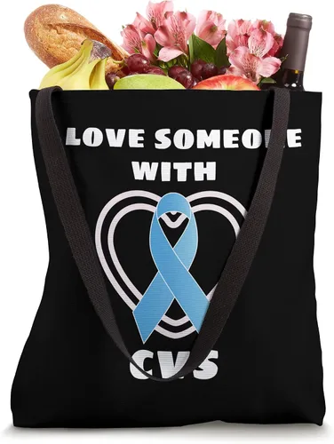 Miniatura 4 de CVS Awareness I Love Someone With CVS - Bolsa de mano