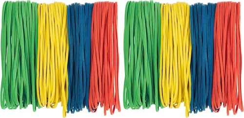 Miniatura 8 de Bilinny Bandas de goma grandes resistentes, 1/2 libra, 7 x 1/8 pulgadas, fabricadas en Estados Unidos, bandas de goma para el hogar y la oficina, 4