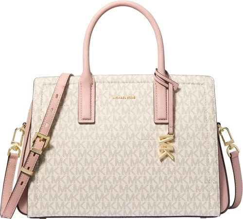 Miniatura 36 de Michael Kors Bolso Satchel Laila de mujer tamaño mediano