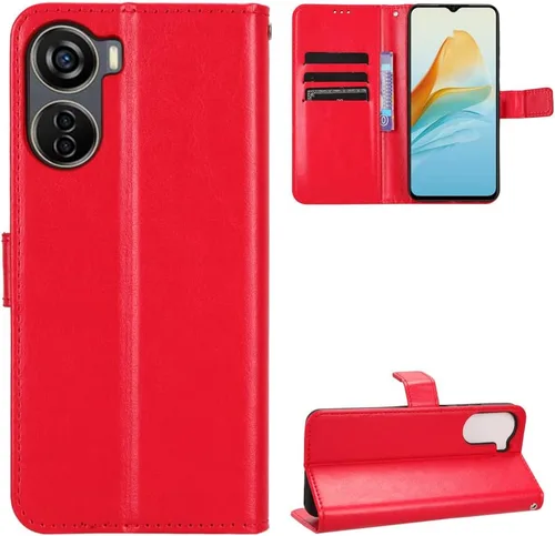 Miniatura 7 de Funda para Honor X50i, funda de cuero con tapa para Honor X50i 5G CRT-AN00 Case Gold Oro