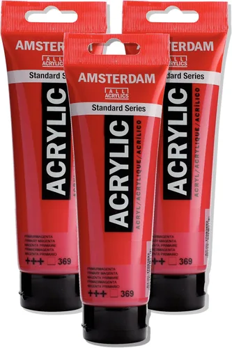 Miniatura 93 de Amsterdam Serie Estándar Tubo de Pintura Acrílica 120ml Azo Naranja 276 (17092762)