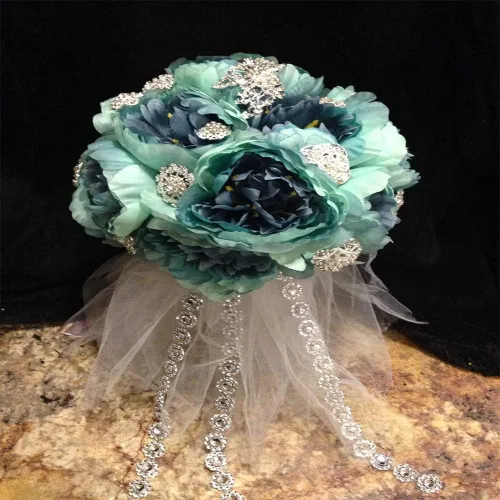 Miniatura 6 de Storystore - Cinta de diamantes de imitación para decoración de cumpleaños, novia, té de canastilla, tarta de boda, arte y manualidades, jarrón