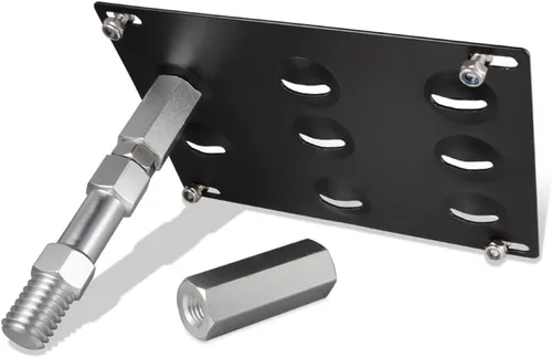 Miniatura 4 de Teng Auto Soporte de Gancho de Remolque Delantero para Placa de Matrícula para BMW 2 3 4 5 Serie X1 X3 X4 Z4 i3 F22 F30 F31 F32 F33 F36 F10 F11 F07