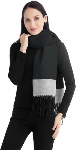 Miniatura 118 de Poncho chal para mujer, suéteres suaves y cálidos para mujer, parte delantera abierta, poncho de viaje para otoño, invierno y primavera