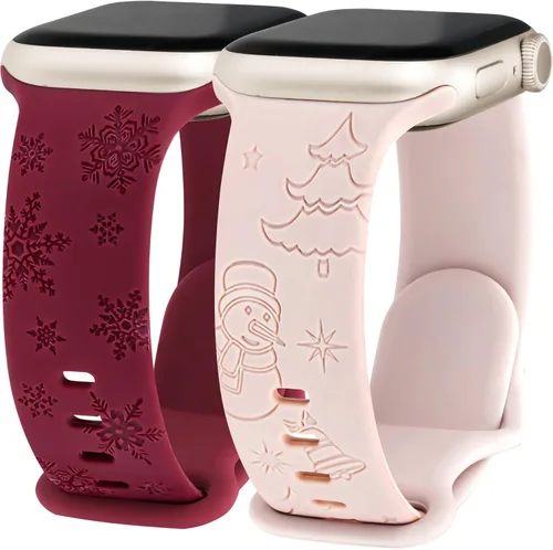 Miniatura 31 de Clovers Lucky Gifts - Correas de reloj compatibles con Apple Watch para mujer de 1.654 pulgadas (1.654 pulgadas), 1.614 pulgadas, 1.575 pulgadas