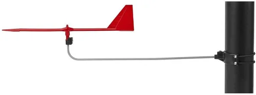Indicador de viento aparente Hawk Race (para botes más grandes con una sola mano): se monta en la parte delantera del mástil a la altura del cuello