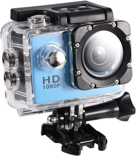 Mugast Cámara de acción 4K 98.4 ft Deportes al aire libre Video DV Cámara 1080P Full HD LCD Mini videocámara con baterías recargables de 900mAh y